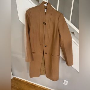 Old Navy camel coat NWOT SMALL TALL